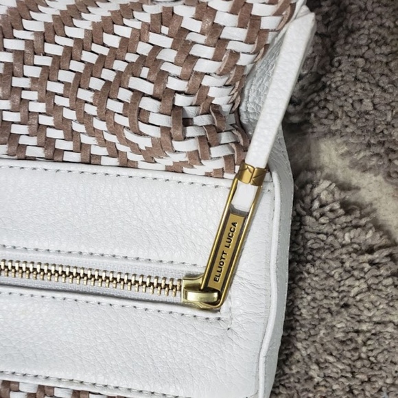 SOLD Elliott Lucca Bali Woven Crossbody Bag - Picture 7 of 8